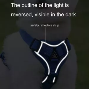 HT-864 Reflexní prodyšná hrudní vesta pro psy, velikost S (Lake Blue) TopTechnology HT-864 Reflexní prodyšná hrudní vesta pro psy, velikost S (Lake Blue) TopTechnology