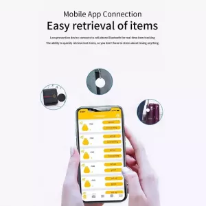 Mini Pet Smart Anti-lost Device Portable GPS Locator Bluetooth Tracker (Bílý) TopTechnology Mini Pet Smart Anti-lost Device Portable GPS Locator Bluetooth Tracker (Bílý) TopTechnology