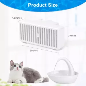 Náhradní filtry T-typ pro fontány Pioneer Mini Vortex a Swan - 3ks v balení TopTechnology Náhradní filtry T-typ pro fontány Pioneer Mini Vortex a Swan - 3ks v balení TopTechnology