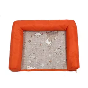Pet Breathable And Cooler Mat Pet Bed, Specifikace: S (Oranžová) TopTechnology Pet Breathable And Cooler Mat Pet Bed, Specifikace: S (Oranžová) TopTechnology