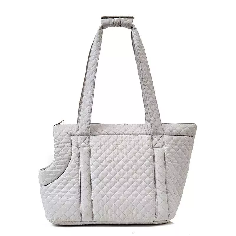 Pet Handbag Podzimní a Zimní Taška pro Kočky, Barva: Světle Šedá TopTechnology