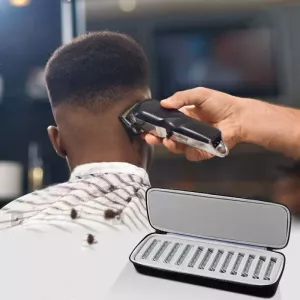 Přenosná krabička na čepele pro úpravu vlasů s 12 úložnými sloty TopTechnology Přenosná krabička na čepele pro úpravu vlasů s 12 úložnými sloty TopTechnology