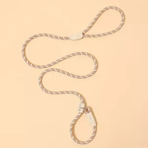 Vodítko pro psa 1.5m x 0.8cm s univerzálním bezpečnostním kováním (červené-bílé) TopTechnology Vodítko pro psa 1.5m x 0.8cm s univerzálním bezpečnostním kováním (červené-bílé) TopTechnology