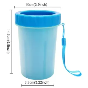 Antiseptické výrobky pro domácí zvířata - silikonový čistič nohou pro psy L (modrý) TopTechnology Antiseptické výrobky pro domácí zvířata - silikonový čistič nohou pro psy L (modrý) TopTechnology