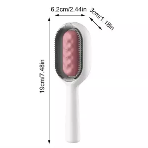 Hřeben pro úpravu srsti koček s vodním tankem - modrý, dlouhá srst TopTechnology Hřeben pro úpravu srsti koček s vodním tankem - modrý, dlouhá srst TopTechnology