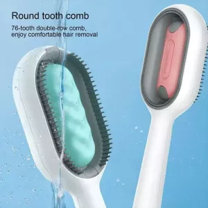 Hřeben pro úpravu srsti koček s vodním tankem - modrý, dlouhá srst TopTechnology Hřeben pro úpravu srsti koček s vodním tankem - modrý, dlouhá srst TopTechnology