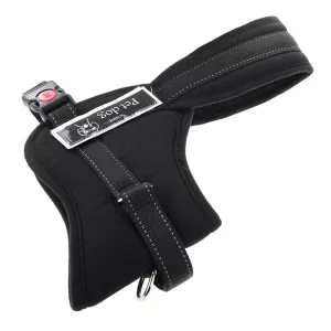 Hrudní popruh pro psy Soft Thicken, velikost M (50-65cm)(Černý) TopTechnology