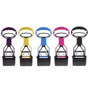 Long Handle Jaw Poop Scoop na úklid exkrementů domácích mazlíčků (Růžový) TopTechnology Long Handle Jaw Poop Scoop na úklid exkrementů domácích mazlíčků (Růžový) TopTechnology