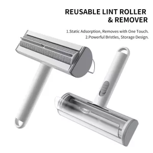 Nástroj na odstraňování srsti pro domácí zvířata – opakovatelný lint roller pro kočky a psy (světle hnědý) TopTechnology Nástroj na odstraňování srsti pro domácí zvířata – opakovatelný lint roller pro kočky a psy (světle hnědý) TopTechnology