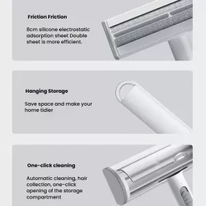 Nástroj na odstraňování srsti pro domácí zvířata – opakovatelný lint roller pro kočky a psy (světle hnědý) TopTechnology Nástroj na odstraňování srsti pro domácí zvířata – opakovatelný lint roller pro kočky a psy (světle hnědý) TopTechnology