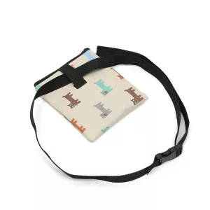 Pet Training Bag Outdoor Snack Bag Dog Food Waist Bag (Beige) TopTechnology