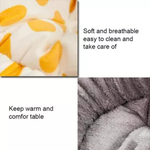 Zateplený oválný pelíšek pro domácí zvířata - M (růžový) TopTechnology Zateplený oválný pelíšek pro domácí zvířata - M (růžový) TopTechnology