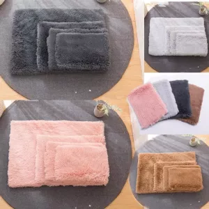 Teplý univerzální čtvercový pelíšek pro kočky a psy na podzim a zimu, velikost S (růžový) TopTechnology Teplý univerzální čtvercový pelíšek pro kočky a psy na podzim a zimu, velikost S (růžový) TopTechnology