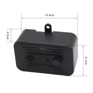 Zařízení k zastavení štěkání psů RC-311 Ultrasonický (Černé) TopTechnology Zařízení k zastavení štěkání psů RC-311 Ultrasonický (Černé) TopTechnology