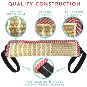 Cvičební tyč pro psy z konopí - Dog Training Hemp Bite Stick A3 TopTechnology Cvičební tyč pro psy z konopí - Dog Training Hemp Bite Stick A3 TopTechnology