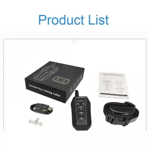 Inteligentní elektrická dálková ovládací zařízení pro výcvik psů – obojek proti štěkání TopTechnology Inteligentní elektrická dálková ovládací zařízení pro výcvik psů – obojek proti štěkání TopTechnology