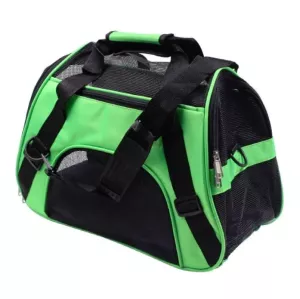 Přenosný batoh pro domácí zvířata - Skládací taška pro psy, střední (zelená) TopTechnology Přenosný batoh pro domácí zvířata - Skládací taška pro psy, střední (zelená) TopTechnology