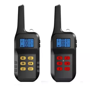 T720 1000m Inteligentní elektrický ovladač pro výcvik psů (Červený) TopTechnology T720 1000m Inteligentní elektrický ovladač pro výcvik psů (Červený) TopTechnology