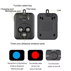 Ultrazvukový odpuzovač psů G3 – automatické zastavení štěkání TopTechnology Ultrazvukový odpuzovač psů G3 – automatické zastavení štěkání TopTechnology