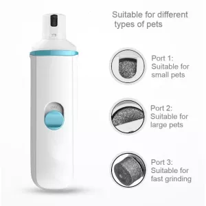 Elektrické zařízení na manikúru pro psy - Zastřihovač nehtů, nabíjecí (černý) TopTechnology Elektrické zařízení na manikúru pro psy - Zastřihovač nehtů, nabíjecí (černý) TopTechnology