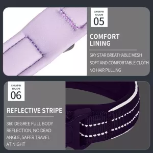 Obojek pro psa s AirTag - Neoprenová podšívka, reflexní, velikost XL (červený) TopTechnology