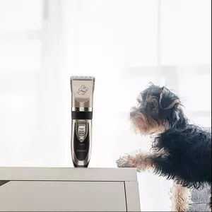 P2 110-240V Profesionální elektrické nůžky na srst pro domácí mazlíčky s keramickými titanovými čepelemi a čtyřmi hřebeny TopTechnology P2 110-240V Profesionální elektrické nůžky na srst pro domácí mazlíčky s keramickými titanovými čepelemi a čtyřmi hřebeny TopTechnology