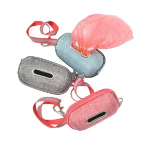 Úložný box na odpadky pro psy a kočky z lnu (šedý) TopTechnology Úložný box na odpadky pro psy a kočky z lnu (šedý) TopTechnology