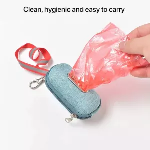 Úložný box na odpadky pro psy a kočky z lnu (šedý) TopTechnology Úložný box na odpadky pro psy a kočky z lnu (šedý) TopTechnology