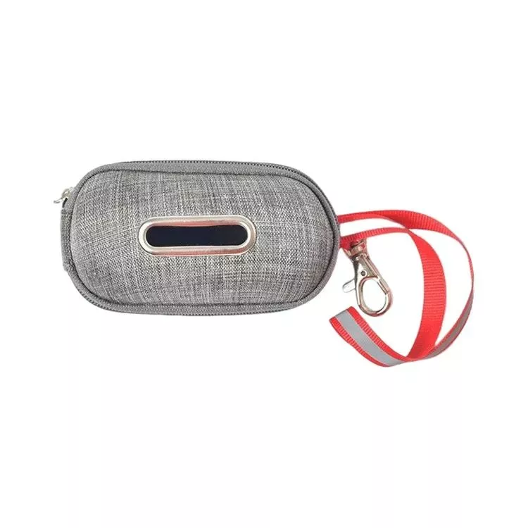 Úložný box na odpadky pro psy a kočky z lnu (šedý) TopTechnology