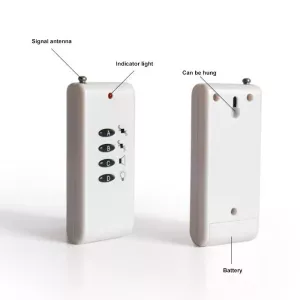 Elektrický psí výcvikový obojek na dálkové ovládání (bílý) TopTechnology