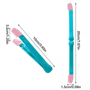 Kartáč na oči pro kočky - Čistič očí s uzlíky (modro-růžový) TopTechnology Kartáč na oči pro kočky - Čistič očí s uzlíky (modro-růžový) TopTechnology