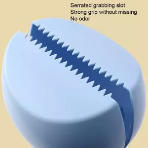 Nástroj na sbírání psího exkrementu s boxem na odpadkové pytlíky - 70cm Sky Blue TopTechnology