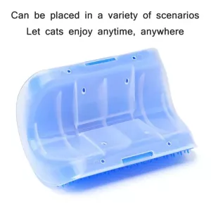 Pet Cat Corner Rub Hair Massage Brush (modrá) TopTechnology Pet Cat Corner Rub Hair Massage Brush (modrá) TopTechnology