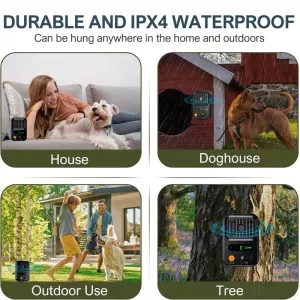 Ultrazvukové zařízení proti štěkání psů se 3 úrovněmi (Zelené) TopTechnology Ultrazvukové zařízení proti štěkání psů se 3 úrovněmi (Zelené) TopTechnology