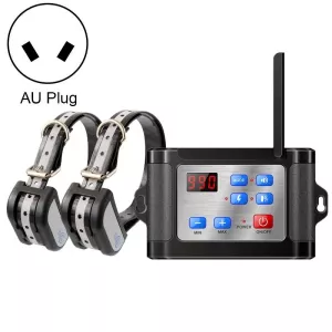 Venkovní bezdrátová elektronická ohrada pro domácí mazlíčky s reflexním obojkem, 1 pro 2 (AU Plug) TopTechnology Venkovní bezdrátová elektronická ohrada pro domácí mazlíčky s reflexním obojkem, 1 pro 2 (AU Plug) TopTechnology