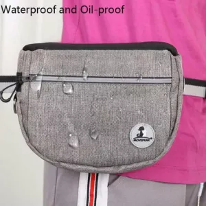 MOVEPEAK Taška na pamlsky pro domácí zvířata - tréninková taška na pás(Šedá) TopTechnology MOVEPEAK Taška na pamlsky pro domácí zvířata - tréninková taška na pás(Šedá) TopTechnology