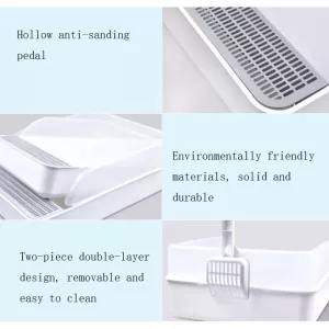 Polouzavřená kočičí toaleta - Malá TopTechnology Polouzavřená kočičí toaleta - Malá TopTechnology