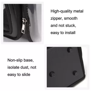 Průhledná kapsle pro domácí zvířata - malá (šedá) TopTechnology