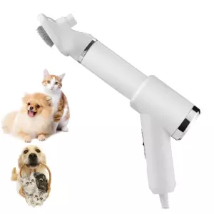 Elektrický hřeben pro kočky a psy – čisticí a sušicí zařízení (UK Plug, 3. generace, 866 bílé)