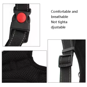 K9 Dog Adjustable Chest Strap Velikost: L (Zelená)