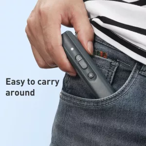 N11 Ultrasonic Dog Repeller with UV Flashlight (Black) TopTechnology