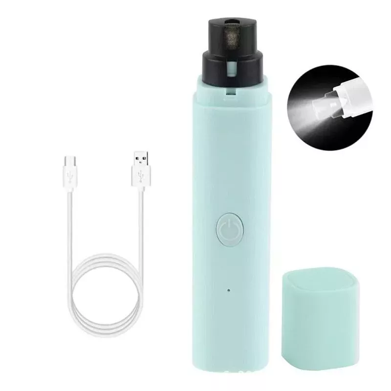 Plně automatický zastřihovač nehtů pro domácí mazlíčky s LED světlem (2. generace modrý) TopTechnology