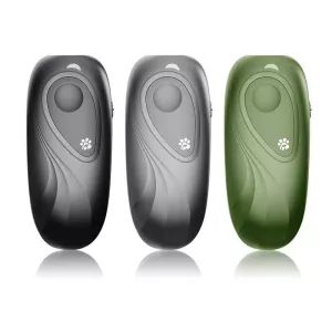 Přenosný odpuzovač psů s nastavitelnou frekvencí - ultrazvukové zařízení pro výcvik psů (šedé) TopTechnology Přenosný odpuzovač psů s nastavitelnou frekvencí - ultrazvukové zařízení pro výcvik psů (šedé) TopTechnology