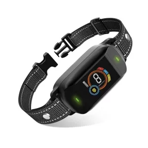 Reproduktor pro psy s barevným displejem, dobíjecí, voděodolný