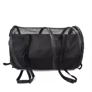 Skládací taška na psa do auta - polštář na zadní sedadlo pro malé domácí mazlíčky (černá) TopTechnology Skládací taška na psa do auta - polštář na zadní sedadlo pro malé domácí mazlíčky (černá) TopTechnology