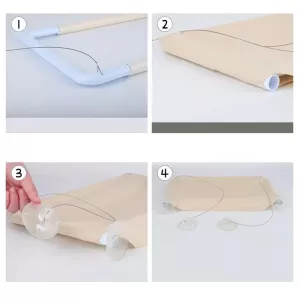 Závěsný odpočinkový houpací síť pro kočky s přísavkami (Zelená) TopTechnology Závěsný odpočinkový houpací síť pro kočky s přísavkami (Zelená) TopTechnology