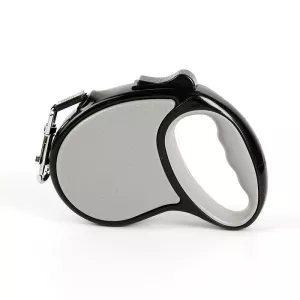 Automatické protrahovací vodítko pro psy 5m (Šedé)