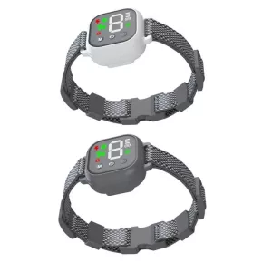 Barevný automatický elektrický obojek proti štěkání pro psy (černý) TopTechnology