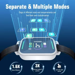 Color Screen Stop Bark Dog Trainer - Pomůcka proti štěkání (Bílá) TopTechnology Color Screen Stop Bark Dog Trainer - Pomůcka proti štěkání (Bílá) TopTechnology