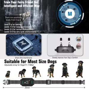 Color Screen Stop Bark Dog Trainer - Pomůcka proti štěkání (Bílá) TopTechnology Color Screen Stop Bark Dog Trainer - Pomůcka proti štěkání (Bílá) TopTechnology